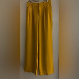 Sergio Hudson Yellow Pants Size Small New but without tags
